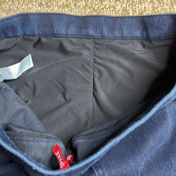 SPANX Jeanish ankle leggings in twilight rose - Picture 9 of 11